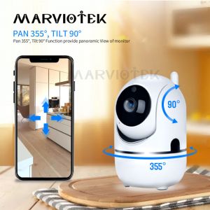 מוצרים ברמה אחרת  חם המוצר  Home Security IP Camera wifi Auto Tracking IP Camera Wifi Motion Detection Two Way audio Mini CCTV Camera Wireless ipcam wifi IR