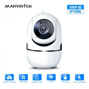 מוצרים ברמה אחרת  להיט להיט  3MP Home Security IP Camera wifi Video Surveillance Auto Tracking ip Camera Wifi Two Way audio Mini CCTV Camera 1080P ipcam wifi