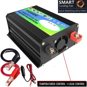 מוצרים ברמה אחרת  אביזרי פנים לרכב 3000W Power Inverter DC 12V to AC 220V Boat Car Inverter USB Charger Converter - כלים וחלקים