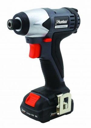 מוצרים ברמה אחרת  להיט להיט  מברגת אימפקט Hunter Impact Driver 12V 1.5A 100312-006 