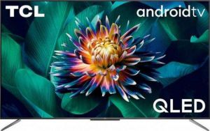 טלוויזיה חכמה 65'' 4K UHD QLED עם אנדרואיד ו-TCL 65C715 Netflix 