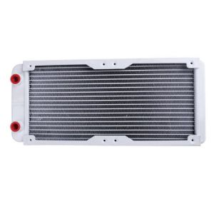 240mm 18 Tube Straight G1/4 Thread Water Cooling Cooler Heat Radiator Exchanger for PC Computer Water Cooling System Cool Parts